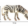 Набор фигурок животных MASAI MARA MM201-009 серии "Мир диких животных": Семья зебр, 5 пр.