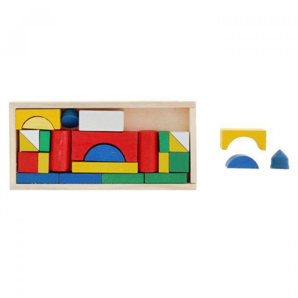 Конструктор малый «Строим город», 26 деталей