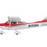 Р/У самолет Top RC Cessna 182 400 class красная 965мм PNP