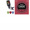Струны D'ADDARIO EJ27N Normal 29-45 и тюнер для классической гитары