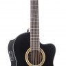 LA MANCHA Perla Negra-CER классическая гитара со звукоснимателем