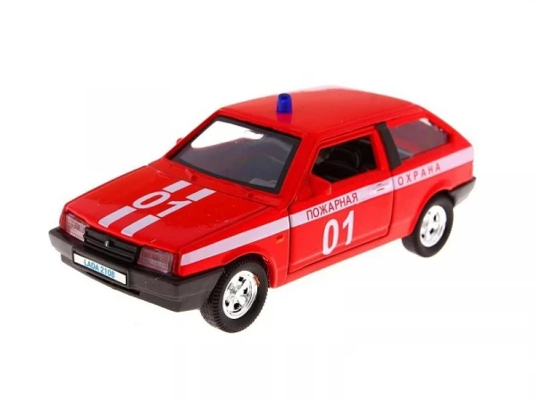 Машина Autotime "LADA 2108" пожарная охрана 1:36