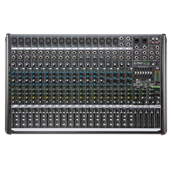 MACKIE ProFX22v2 22-канальный микшер с процессором эффектов и USB