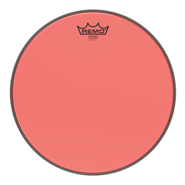 REMO BE-0313-CT-RD Emperor® Colortone™ Red Drumhead 13" 2-слойный прозрачный пластик