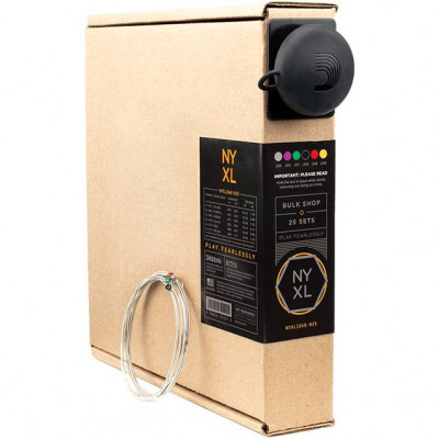 Набор из 25 комплектов струн для электрогитары D'ADDARIO NYXL1046-B25 Regular Light