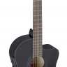 LA MANCHA Rubinito Negro CM-CEN классическая гитара со звукоснимателем