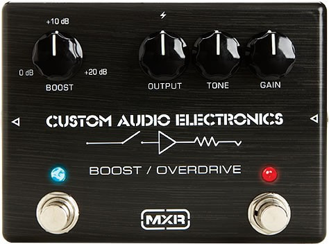 Педаль для гитары DUNLOP CAE MC402 Bust/Overdrive бустер/овердрайв