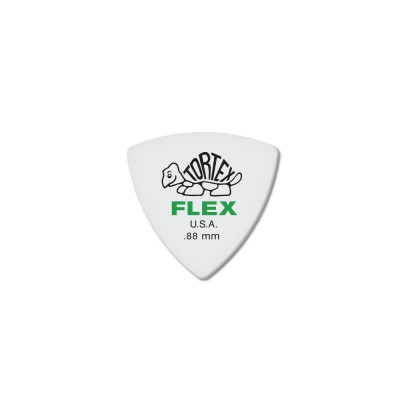 DUNLOP 456P.88 Tortex Flex Triangle набор медиаторов 0.88 6 шт
