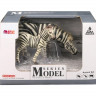 Набор фигурок животных MASAI MARA MM211-110 серии "Мир диких животных": Семья зебр, 2 пр.
