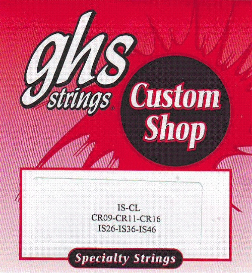 GHS IS-CL 9-46 Custom Shop (black) Classic Light Infiniti Steel струны для электрогитары
