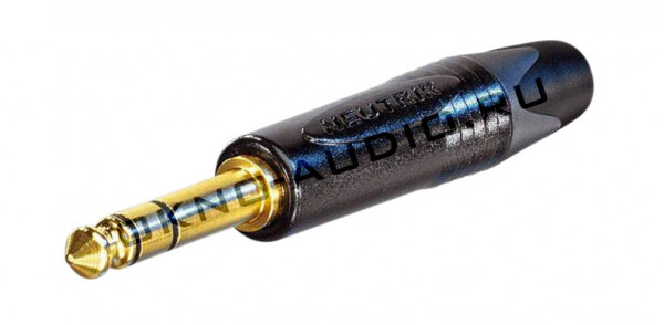 Кабельный разъем Neutrik NP3X-B Jack 6.3мм TRS