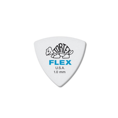 DUNLOP 456P1.0 Tortex Flex Triangle набор медиаторов 1.0 6 шт