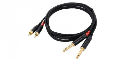 Кабель сдвоенный Cordial CFU 1.5 PC RCA