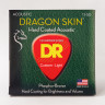 Струны для акустической гитары DR DSA-11 Dragon Skin