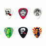 DUNLOP  JVHPT01M John Van Hamersveld Johnny Face Pick Tin набор медиаторов в жестяном коробке 6 шт