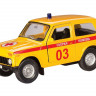 Машина Autotime "LADA 4x4" скорая помощь 1:36