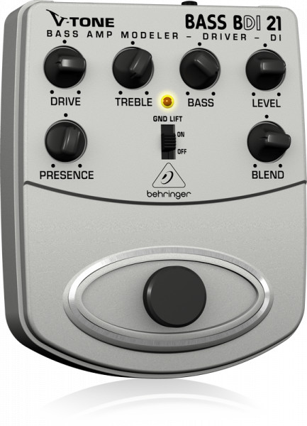 Педаль эффектов Behringer V-TONE BDI21 моделирования басовых