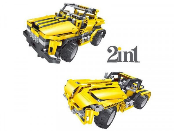 Р/У конструктор Qihui Mechanical Master 2 в 1 Пикап и Родстер (426 деталей)