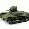 Сборная модель ZVEZDA Советский огнеметный танк Т-26, 1/100