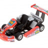 Машина Kinsmart "Turbo Go Kart" инерция (1/12шт.) б/к
