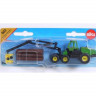 Трактор Siku 1652 John Deere с манипулятором
