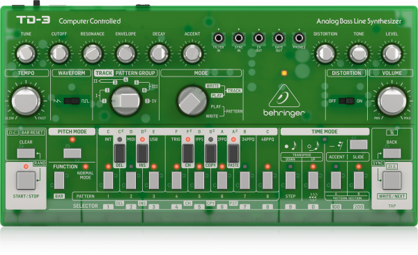 Синтезатор басовой линии Behringer TD-3-LM аналоговый