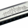 Hohner Hot Metal F губная гармошка диатоническая