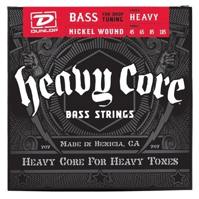 DUNLOP DBHCN Heavy Core Bass NPS Heavy 45-105 струны для 4-струнной бас-гитары
