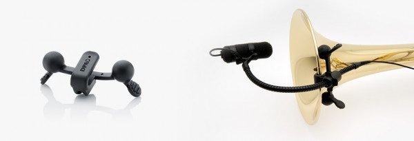 Инструментальный микрофон DPA 4099-DC-2-199-T на гусиной шее