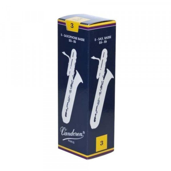 Vandoren SR-253 Traditional № 3 5 шт трости для саксофона бас