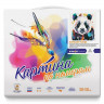 Картина по номерам 30Х30 БОЛЬШАЯ ПАНДА (25 цветов)