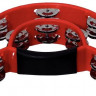 GEWA Jingle wreath Half moon 20 jingles Red тамбурин полукруглый красный, пластик, 20 пар бубенцов