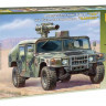 Сборная модель ZVEZDA Американский противотанковый комплекс "ТОУ" на вездеходе "Хаммер", 1/35