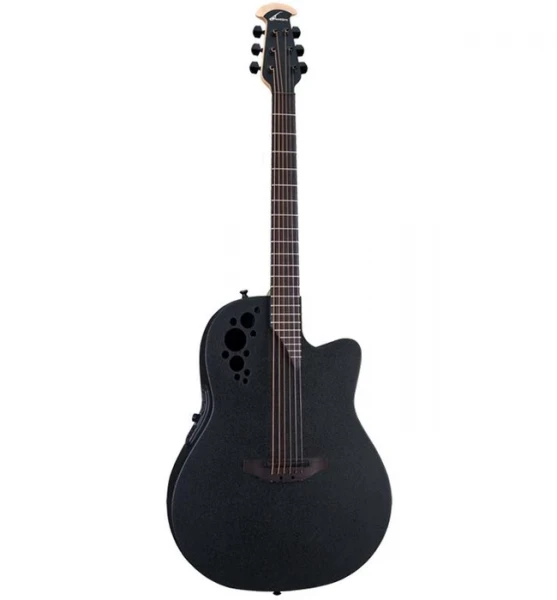 OVATION 1868TX-5 Elite T Super Shallow Black Textured электроакустическая гитара