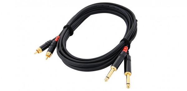 Кабель сдвоенный Cordial CFU 3 PC RCA