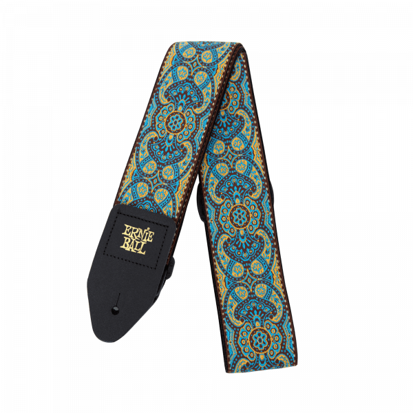 Ernie Ball 4098 Imperial Paisley Jacquard гитарный ремень полипропилен кожаные нашивки