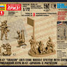 Сборная модель ZVEZDA Американский противотанковый ракетный комплекс М-47 "Дракон" с расчетом, 1/72