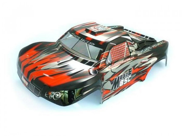 Красный кузов для шорт корса Himoto E8SCL для Remo Hobby 1/8