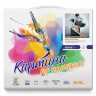Картина по номерам 30Х30 ЮНАЯ БАЛЕРИНА (15 цветов)