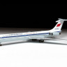 Сборная модель ZVEZDA Советский пассажирский авиалайнер Ил-62М, 1/144