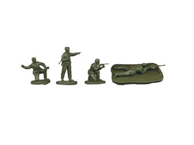 Сборные солдатики ZVEZDA Советские парашютисты 1941-43гг, 1/72