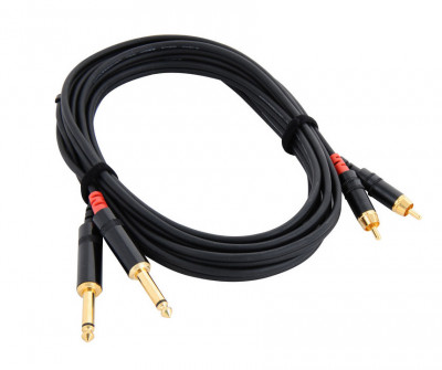 Кабель сдвоенный Cordial CFU 6 PC RCA