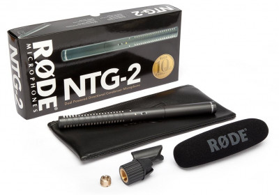 Микрофон пушка RODE NTG2 суперкардиоидный