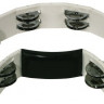 GEWA Jingle wreath Half moon White тамбурин полукруглый белый, пластик, 16 пар бубенцов