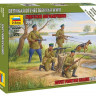 Сборные солдатики ZVEZDA Советские пограничники, 1/72