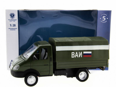Машина "АВТОПАНОРАМА" "ГАЗель" (ВАИ) 1/28, в/к 24*14*12 см