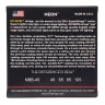 Комплект струн для бас-гитары DR NBB-45, 45-105