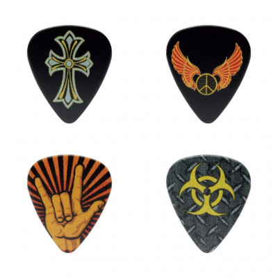 Набор медиаторов для гитары D'Andrea RPHMM, 12 шт