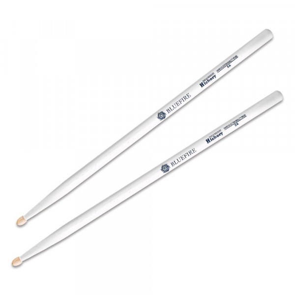 Барабанные палочки HUN Blue Fire series White Hickory орех, деревянный наконечник