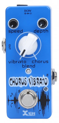 XVIVE V8 Chorus Vibrato напольная гитарная педаль эффектов хорус и вибрато